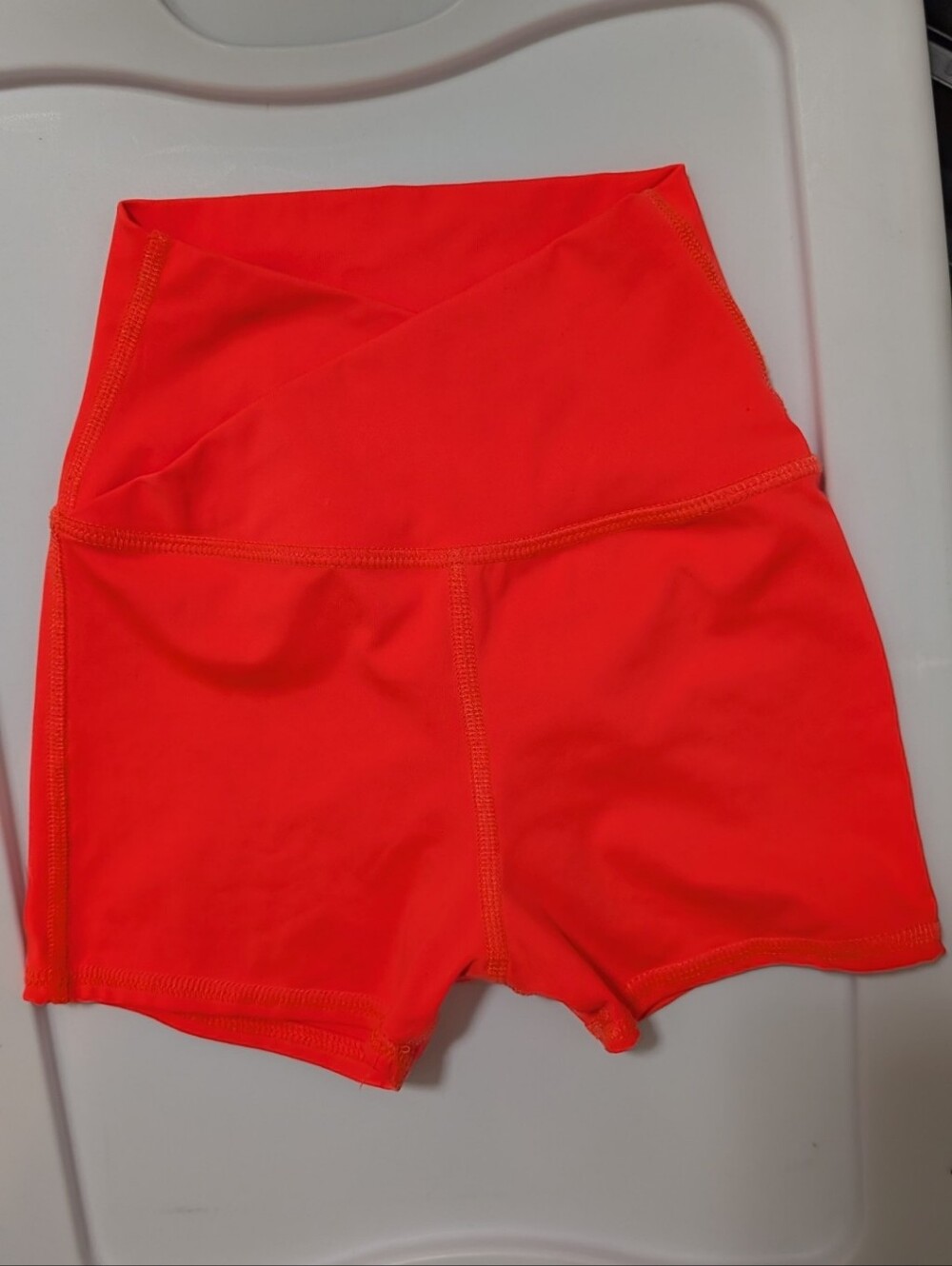 Tiger Friday Firebird Orange Hot Cross Shorties Adult XS Women's
